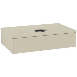 Wastafelonderkast Antao 800x190x500mm S.Grey Matt Lacquer L08050HJ