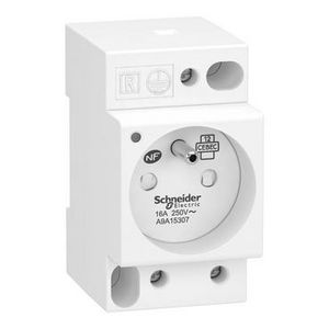 Modulaire WCD 2P+N In=16A/U=250V Franse standaard Acti9 iPC