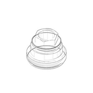 Bevestiging Moer 32x24mm 09240422390