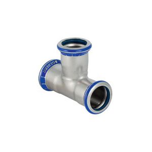 T-koppeling MAPRESS RVS FKM blauw 76,1x76,1x76,1mm
