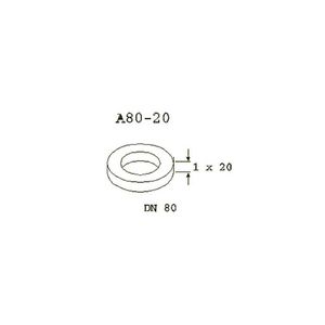 Passtuk A80-20 DN80 PN16 20mm +bouten, pakkingen