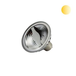 LED lamp AR70 7W 2000-2700K 36° dimbaar to warm GU10