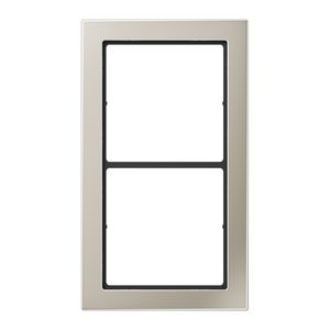 Afdekraam edelstaal 2-voudig LS-Flat Design
