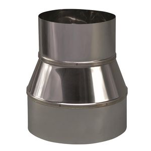 EW RVS verloopstuk 149mm uitw. - 100mm