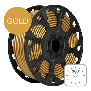 RoBust LED Rope 360° 25M 5W/m Goud IP65