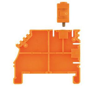 Afsluit- eindplaat oranje 45.4mm 5mm V-2 1068260000 VVE=10