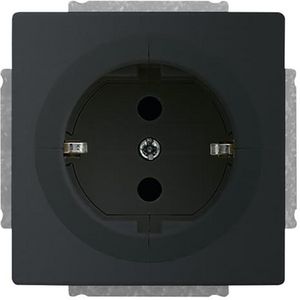Wandcontactdoos object ra kv vpl inb f-matzwart (20 EUAB-885)