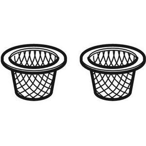 Korffilter 3/8" set a 2 stuks