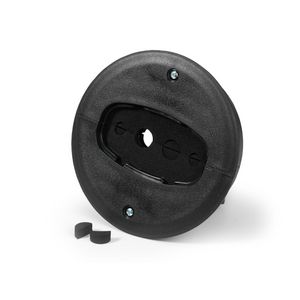 Vloerdoorvoer Air-Block 152mm incl. foam zwart