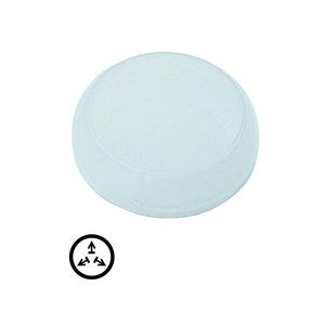 Lens signaallamp wit vlak symbool wissen M22-XL-W-X15
