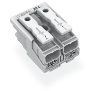 Kroonklem Drukknop extern z. PE-contact 294-5042 VVE=1000