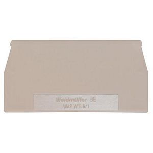Afsluit- eindplaat h:65mm b:1.5mm V-0, 1068300000 VVE=20