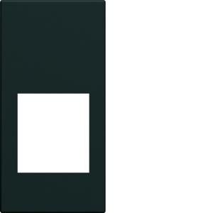 Centraalplaat data/multimedia 22,5mm Gallery zwart