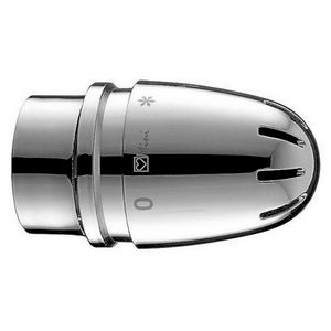 Thermostaatkop mini met 0-stand 6-30gr.C M28 chroom VVE=20