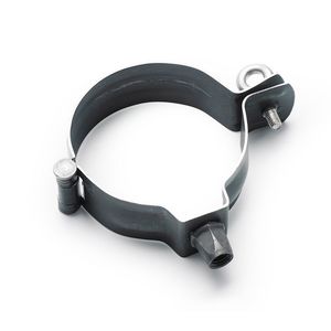 Zinken graphite-grey scharnierpijpbeugel 100mm z/pen