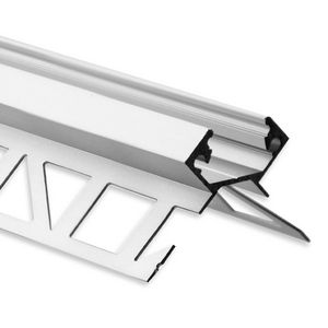 LED tegel profiel FP5 buitenste hoek L=2mtr. LED strips