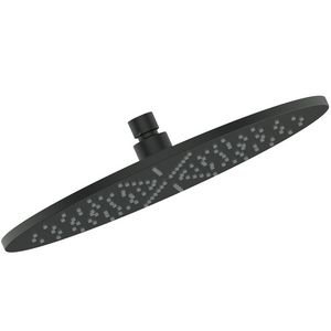Hoofddouche rond 300mm silk black Idealrain