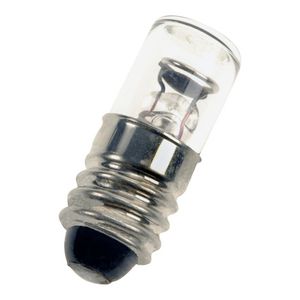 Neonlamp E10 T9X25 380-400V glas helder VVE=10