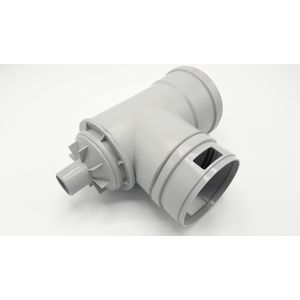 Adapter rookgaskanaal pijp 100