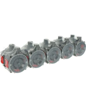 Slof 10 st. montage U40 Inbouwdoos Klemvast dia. 16mm VVE=18