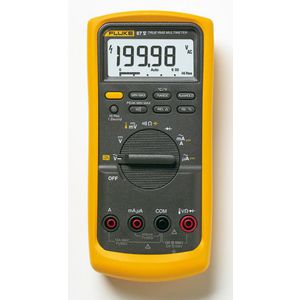 Multimeter met meetsnoeren en klemmen