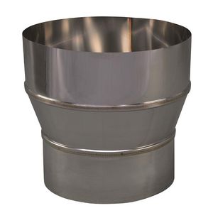 EW RVS verloopstuk 149mm uitw. - 165mm