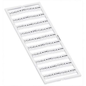 WMB-markeringskaart als kaart bedrukt wit 793-5472 VVE=5