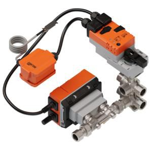Elektr. 6-weg PI-CCV EPIV Binnendraad Rp 1", DN 25, V'nom 3500 l/h AC/ Belimo