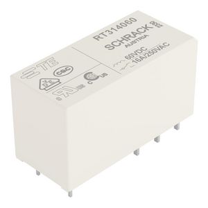 Elementair relais Nom. ingangsspanning DC 60V 788-162 VVE=20