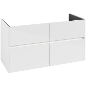 Wastafelonderkast Collaro 1161x610x480mm Glossy White C146B0DH