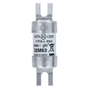 Zekering laagsp. 32A AC 415V BS88/A1 18x55 gM BS 3 VVE=20