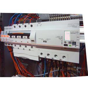 Aardlekblok DX3 4-polig 125A meetcentrale