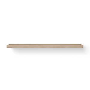 Wastafelblad Base Wood eiken 200cm RVS zonder handdoekbeugel