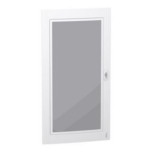 Deur PrismaSeT XS transparante voor verdeler 6 x 24 modules