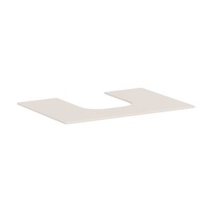 Console 780x550mm met utsparing in het midden countertop 600/480 Xevolos E