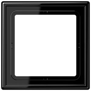 Afdekraam zwart 1-voudig LS990