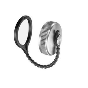 Afsluitkap1" V ketting en dichting messing