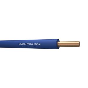 Doos a 100m. installatiedraad HVD halogeenvrij Cca 70C 450/750V bu# 2,5mm² (Blauw)