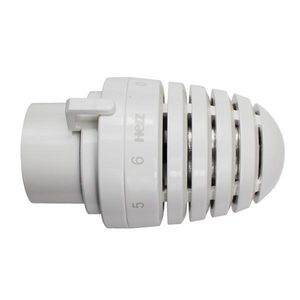 Thermostaatkop DELUXE met 0-stand wit 0-30°C M28x1.5