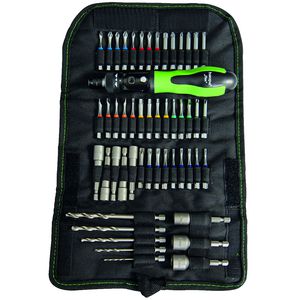 Gereedschapset 37 veiligheidsbits FlexBagPro