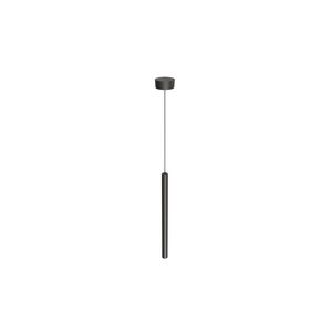 Hanglamp LED 009 3000K Geborsteld metal black 30x30x500mm