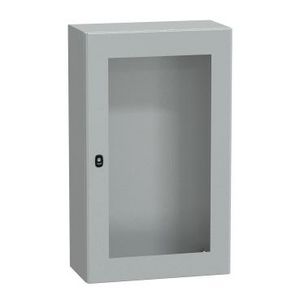 Kast Ruitdeur 1000x600x300mm IP55 IK10 RAL7035 Spacial S3D