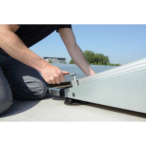 Winddeflector achter 1700 FlatFix Fusion