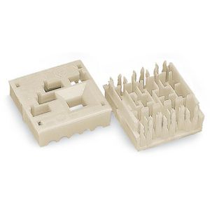 Kabelhouder onderste deel 5-polig wit 267-143 VVE=500