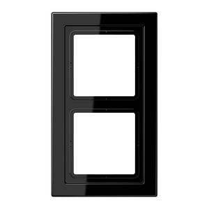 Afdekraam zwart 2-voudig LS-design