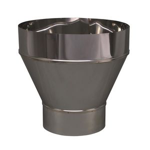 EW RVS verloopstuk 149mm uitw. - 250mm