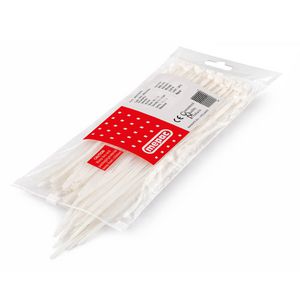 Zak a 100st. trekbandjes 200X4,5mm transparant