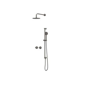 Afbouwdeel regendouche IVY combiset Bond 3 inbouwthermostaat symmetry gebor. metal black CSB3EXGMCDAB excl. inbouwbox