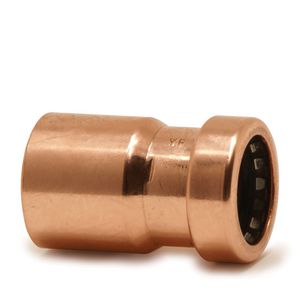 Insteekkoppeling Tectite-S koper 28x15mm push VVE=5