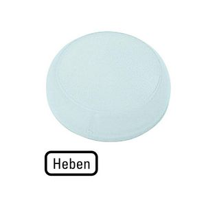 Lens signaallamp wit vlak hoog